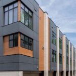 Exterior Shot of Bauhaus Townhomes